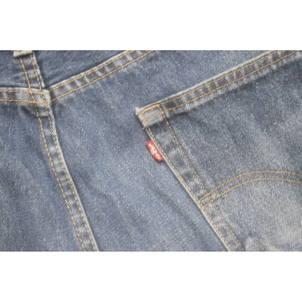 Levi's 505 Regular Fit Straight Leg Denim Blue Jeans‎ Mens Size 40 x 32